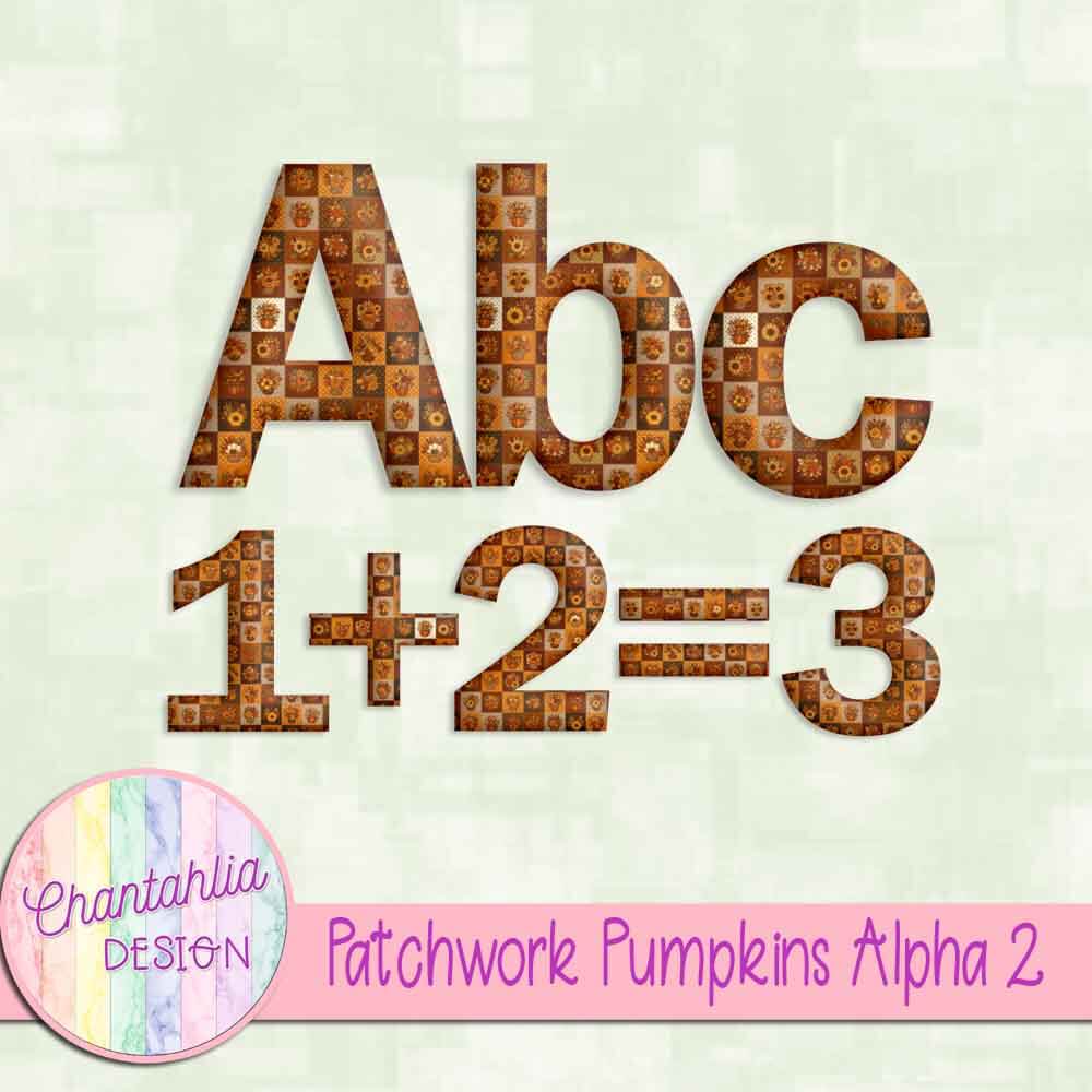 Free alpha in a Patchwork Pumpkins theme