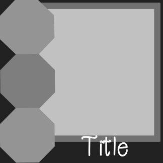 Free digital scrapbooking layout template .psd file