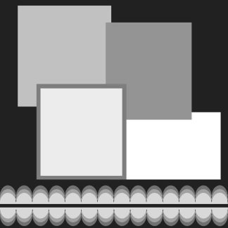 Digital Scrapbook Layout Template 404