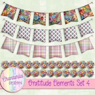 Gratitude Elements Set 4