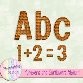Free alpha in a Pumpkins and Sunflowers theme