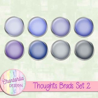 Thoughts Brads Set 2