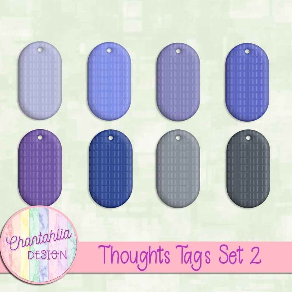 Thoughts Tags Set 2 Chantahlia Design Thoughts Tags Set 2 Chantahlia Design