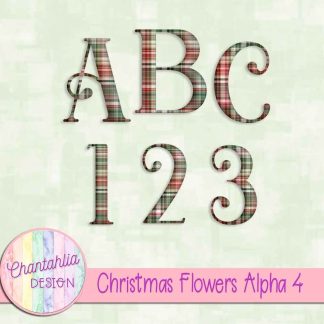 Christmas Flowers Alpha 4