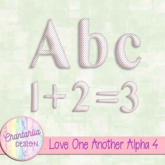 Free alpha in a Love One Another theme