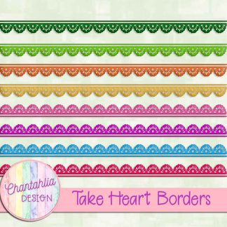 Free borders in a Take Heart theme