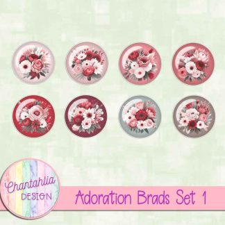 Adoration Brads Set 1