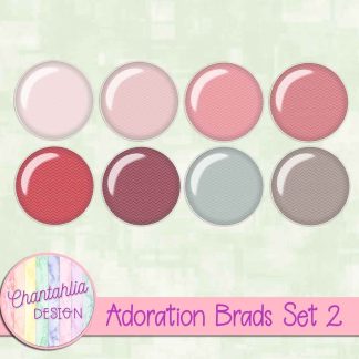 Adoration Brads Set 2