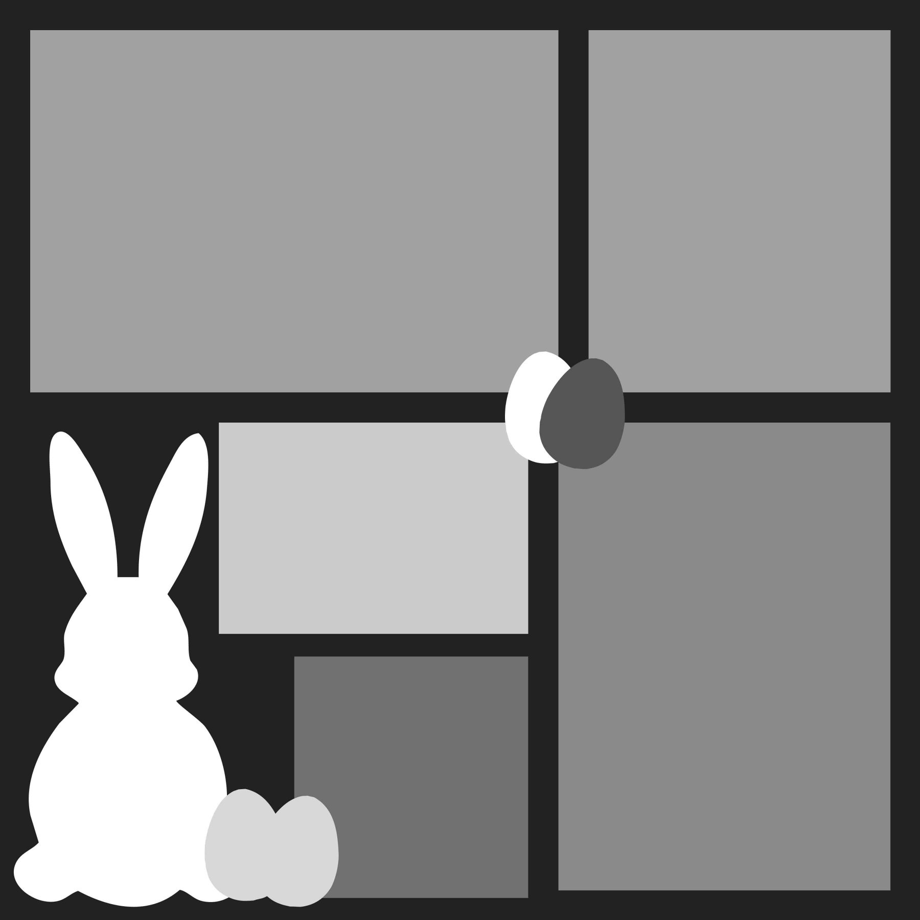 Free digital scrapbooking layout template .psd file