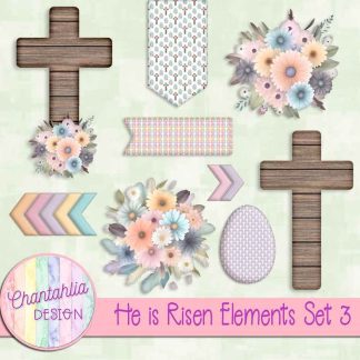 He is Risen Elements Set 3