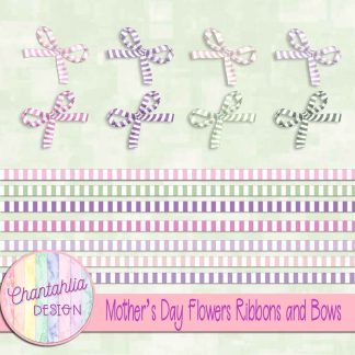 Mothers Day Flowers Ribbons and Bows
