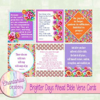 Brighter Days Ahead Bible Verse Cards