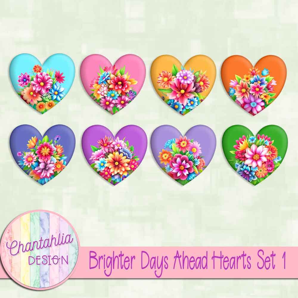 Brighter Days Ahead Hearts Set 1