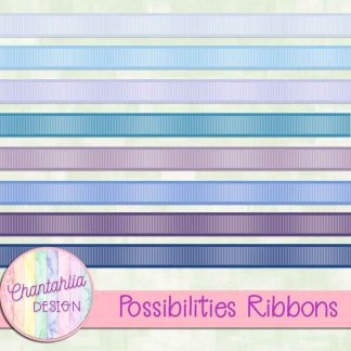 Free ribbons in a Possibilities theme
