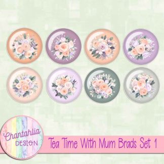 Tea Time With Mum Brads Set 1
