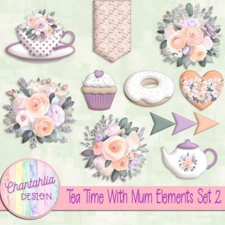 Tea Time With Mum Elements Set 2