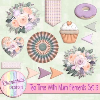 Tea Time With Mum Elements Set 3