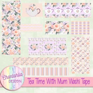 Tea Time With Mum Washi Tape