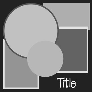 Free digital scrapbooking layout template .psd file