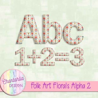 Free alpha in a Folk Art Florals theme