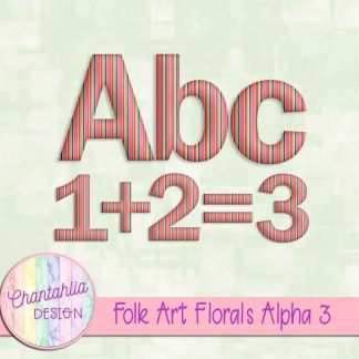 Free alpha in a Folk Art Florals theme