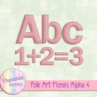 Free alpha in a Folk Art Florals theme