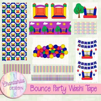 Bounce Party Washi Tape