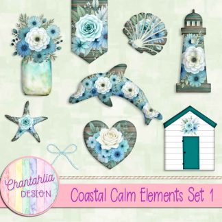 Coastal Calm Elements Set 1