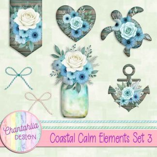 Coastal Calm Elements Set 3