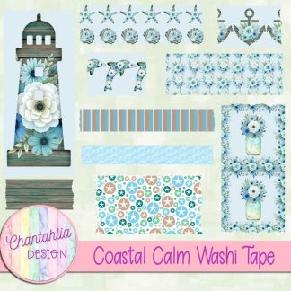 Coastal Calm Washi Tape