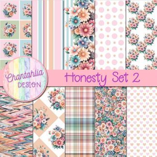 Honesty Digital Papers Set 2