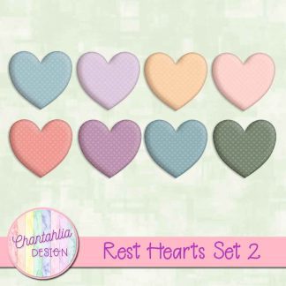 Rest Hearts Set 2