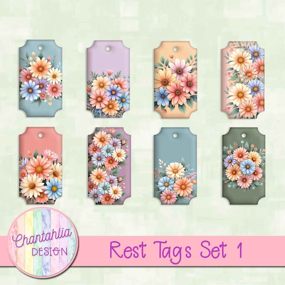 Rest Tags Set 1