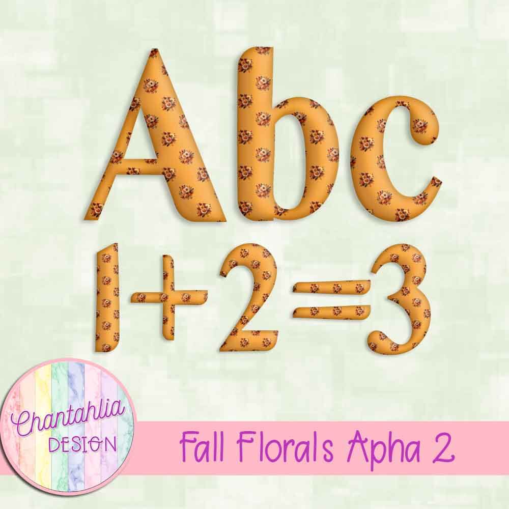 Fall Florals Alpha 2