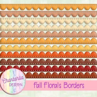 Fall Florals Borders
