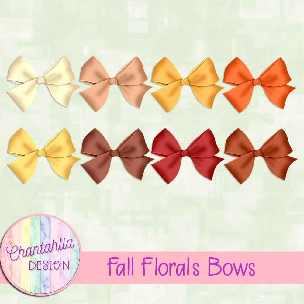 Fall Florals Bows