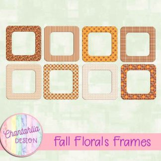 Fall Florals Frames