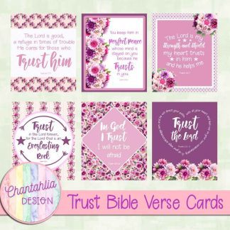 Trust Bible Verse Cards