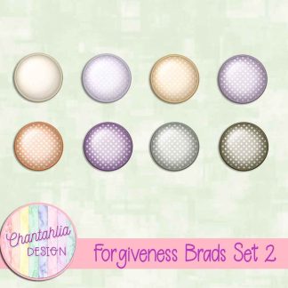 Forgiveness Brads Set 2