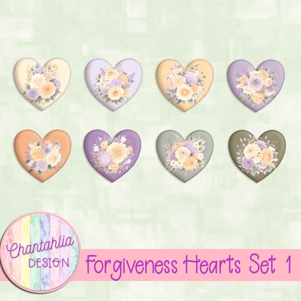 Forgiveness Hearts Set 1