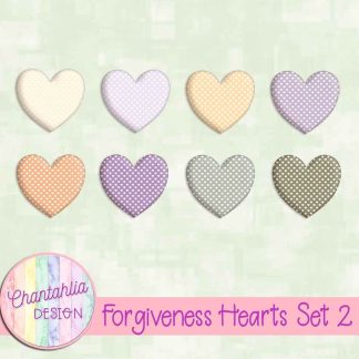 Forgiveness Hearts Set 2