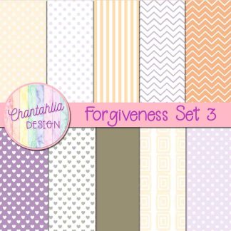 Forgiveness Digital Papers Set 3