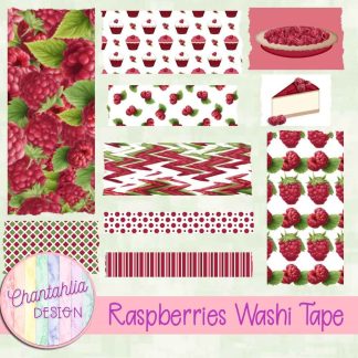 Raspberries Washi Tape